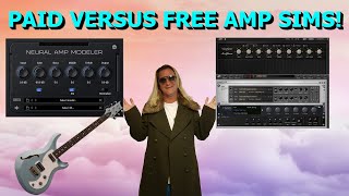 PAID VERSUS FREE AMP SIMS [upl. by Nahn413]