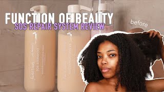 I TRIED CUSTOM CURLY HAIR PRODUCTS  FUNCTION OF BEAUTY ON NATURAL HAIR [upl. by Ackley]