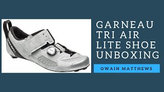 Garneau Tri Air Lite Shoe Unboxing [upl. by Aruol410]