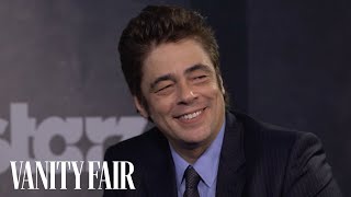 Benicio del Toros Fans Have a Funny Way of Greeting Him  Toronto International Film Festival [upl. by Trillbee]