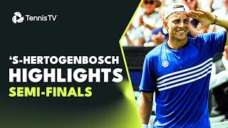 Griekspoor Faces Ruusuvuori Thompson Plays Hijikata  sHertogenbosch 2023 Highlights SemiFinals [upl. by Weigle516]