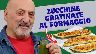 Zucchine gratinate al formaggio [upl. by Azral]