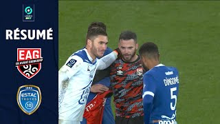 EN AVANT GUINGAMP  ESTAC TROYES 1  2  Résumé  EAG  TR3  20202021 [upl. by Aihsrop]