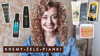 POPULARNE STYLIZATORY DO KRĘCONYCH WŁOSÓW I FAL ⬥ Podział PEH  Curly Madeleine [upl. by Aivil]