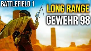 LONG RANGE GEWEHR 98 Battlefield 1 [upl. by Copp]