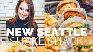 FIRST SEATTLE SHAKE SHACK [upl. by Sykleb]