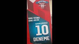 PEGEM AKADEMİ KPSS 10lu Deneme Deneme Tavsiyesi [upl. by Woll]