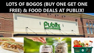 🥪LOTS OF BOGOS BUY ONE GET ONE FREE amp FOOD DEALS AT PUBLIX LETS GO SHOPPING [upl. by Kellyn]