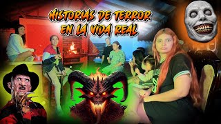 HISTORIAS DE TERROR EN LA CABAÑA EMBRUJADA 😰🧙se desmay4ron del sust Maiye Torrex [upl. by Nahtaneoj]