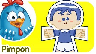 Pimpon  Comptines et chansons pour enfants et bébés [upl. by Ytteb]