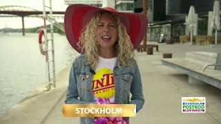 Sommarvinnare i Stockholm Örebro och Skogås  Postkodlotteriet [upl. by Atiuqer95]