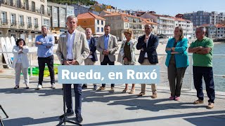 Rueda inaugura a humanización en Raxó [upl. by Kermy94]