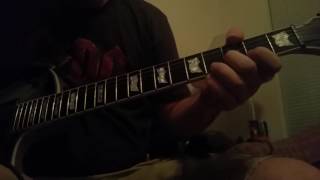 Megadeth  Diadems guitar cover [upl. by Keyek]