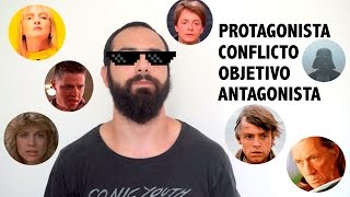 🎥 Cómo escribir un BUEN guion de CORTOMETRAJE 🎬  PASO 3 EJE PROTAGONISTAANTAGONISTA [upl. by Nirraj]