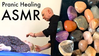 ASMR Pranic healing and spiritual interview Unintentional real person ASMR [upl. by Howenstein]