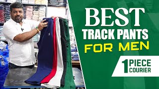 Best Track Pants Collection For Men 1 Piece Courier Available  ManufacturersBSG Garments Hyderabad [upl. by Maxama705]