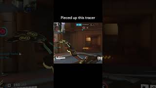 pieced up this tracer gaming ow2 overwatch2 overwatchclips overwatch [upl. by Hekker628]