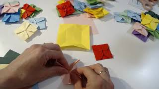 Creando teselados con origami [upl. by Feldman]