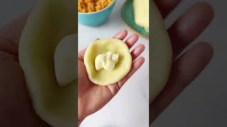 COMO FAZER COXINHA DE BATATA RECEITA DE COXINHA COM MASSA DE BATATA [upl. by Ittam374]