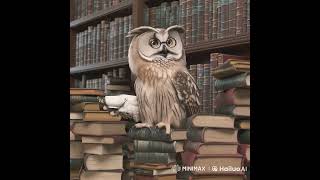 Made using Ideogram amp Hailuo AI animals cuteanimals owl viralvideo fyp [upl. by Naujak]