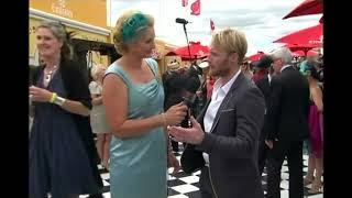 Ronan Keating at the 2009 Melbourne Cup [upl. by Timmy]