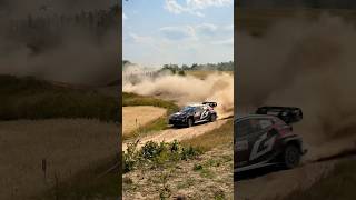 Kalle Rovanperä FULL SAND  fullsend wrc poland rally racing ￼ [upl. by Nelloc]