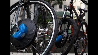 UrbaNext  Convert Any Bike to Electric in 60s [upl. by Nywrad304]