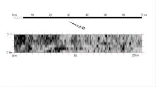 georadar GPR ground penetrating radar Potential mass graves in Scharfenberg South Poland [upl. by Hauhsoj]