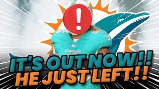 🐬🏈 OUT NOW TO MIAMI IT WAS CONFIRMED NOW HOT OFF THE PRESS SEE NOW MIAMI DOLPHINS NEWS [upl. by Devondra]