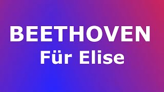 Lazy Karaoke  Für Elise Beethoven [upl. by Celine]