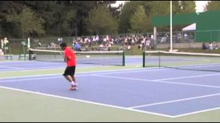 Tennis Goutham Sundaram wins the Class 6A singles championship [upl. by Yelena185]