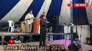 presentación en vivo 50° Aniversario IGLESIA quotNueva Palestinaquot ALABADO CHICO [upl. by Dolloff]