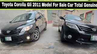 Toyota corolla Xli  gli 2011 Model for sale in pakistan used [upl. by Reinal]