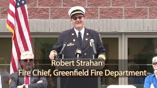 The Greenfield Fire Station Grand Opening [upl. by Reilamag888]