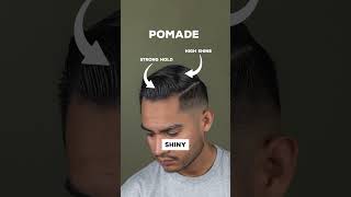 What’s the difference between clay and pomade 🤷‍♂️ suavecito pomade claypomade [upl. by Ahsinan]