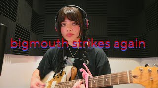 bigmouth strikes again by the smiths  cover [upl. by Dranik]