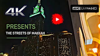 Streets of Makkah Mecca  Sky Lab 4K  Saudi Arabia Walking Tour 2023 [upl. by Laup]