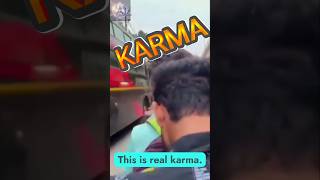 Instant Karma Bikers Get What They Deserve facts funnyvideo karma ytshorts thestupids police [upl. by Chilton822]