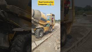 Road Construction Company👷🧩😍 simet road shots ytshorts  New construction company [upl. by Lamont]