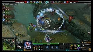 KDL Tier 2  Monkey Spanner vs MVP HOTSIX DOTA2EsportsTV [upl. by Luella771]