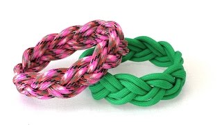 Paracord Armband Anleitung deutsch  Paracord Endlos geflochten  Paracord Bracelet Tutorial [upl. by Leirea236]