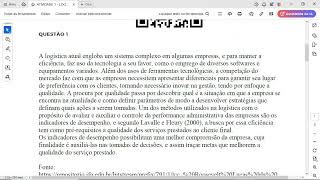 Os indicadores de desempenho de riscos logísticos são métricas quantitativas que têm o objetivo de [upl. by Ayikur64]