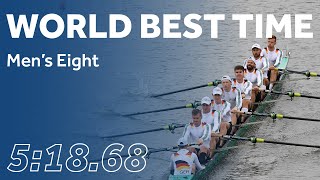 WORLD BEST TIME  Mens Eight [upl. by Albin]