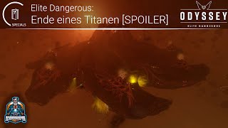 Elite Dangerous SPOILER  Titan Explosion  Destruction of a Titan beide Explosionen [upl. by Larine]