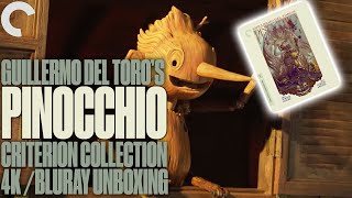 Criterion Collection UNBOXING Del Toros Pinocchio 4KBluray Boxset [upl. by Lrac]