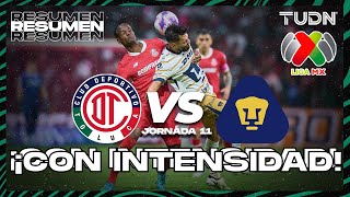 HIGHLIGHTS  Toluca vs Pumas  Liga Mx AP2024  J11  TUDN [upl. by Earahs852]