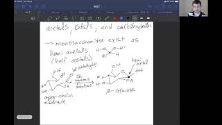 Org 2 Lecture 82 Hemiacetals and Acetals in Nature [upl. by Lainey23]