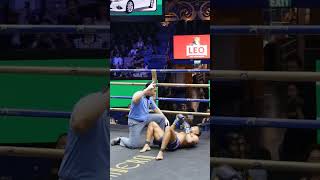 Two knockdowns in a few seconds  Thailand vs Morocco at Rajadamnern Stadium 🇹🇭 muaythai fight [upl. by Lubbock]