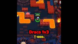 Draco 1v3 Düello 🏆1000 brawlstars dumagang shorts [upl. by Blakely]