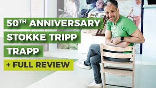 Stokke Tripp Trapp High Chair  50th Anniversary Edition  Best Baby Gear 2022  Magic Beans Reviews [upl. by Jaala]